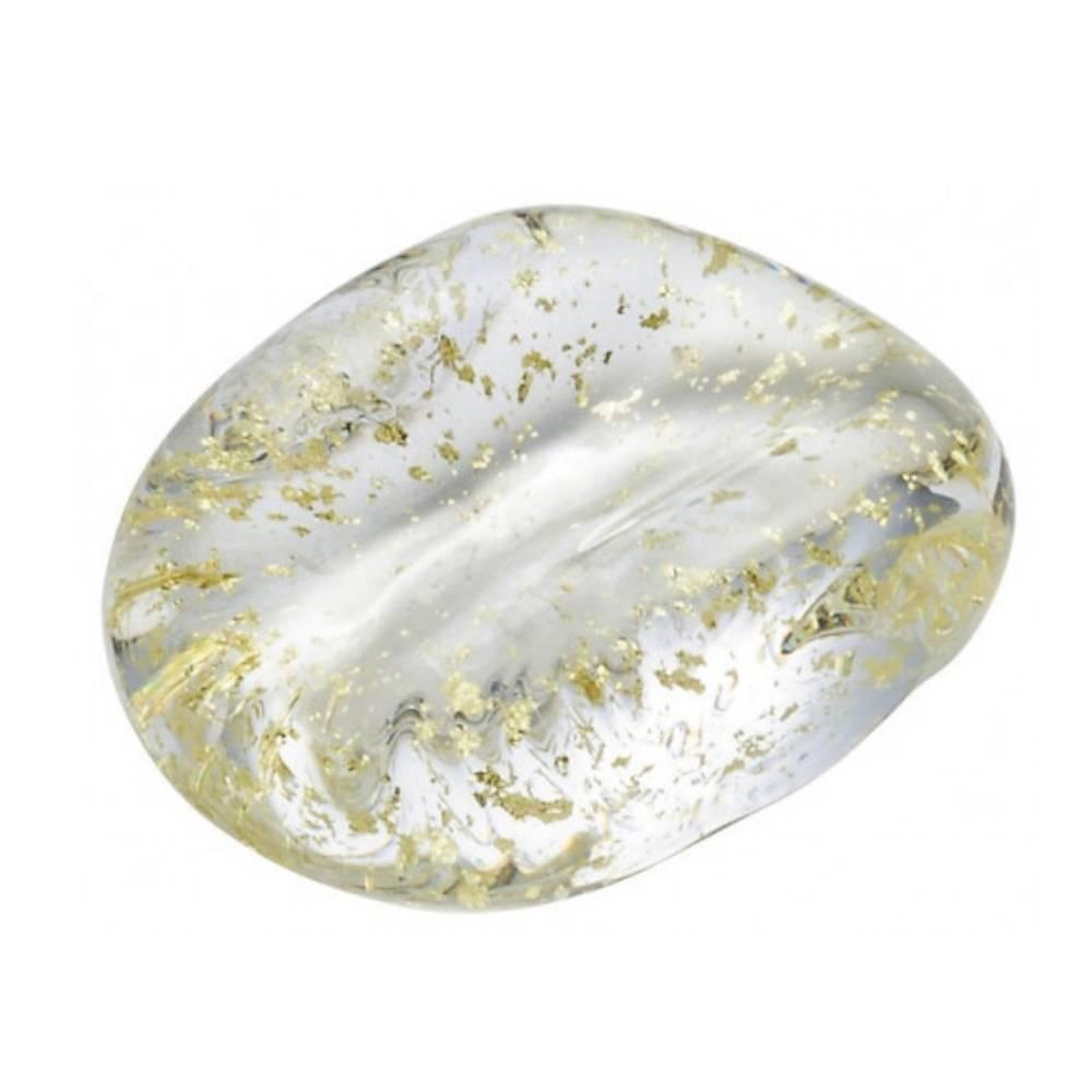 Aderia Handmade Glass & Gold Leaf Chopsticks Rest