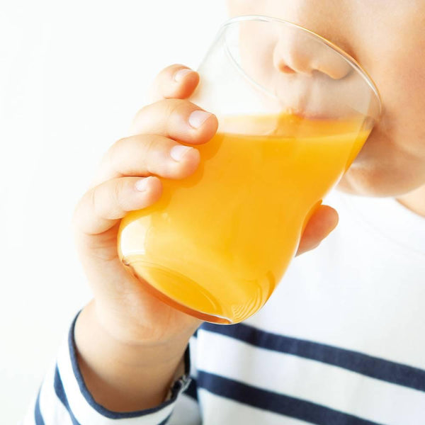 Aderia Strong Shatter-Resistant Drinking Glass for Children M 185ml 3 Pieces