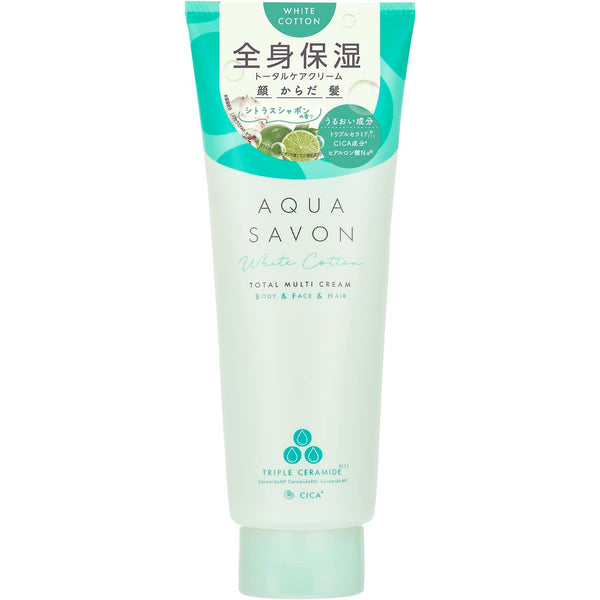 Aqua Savon Total Multi Cream Cica Body Face & Hair Cream 22a 230g