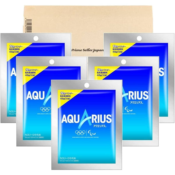 Aquarius Sports Drink Powder 48g × 5 Bags