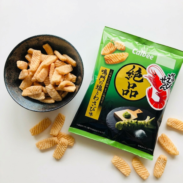 Calbee Kappa Ebisen Premium Salty Wasabi Flavor (Pack of 3)
