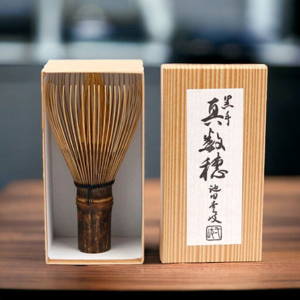 Chasen Black Bamboo Handmade Traditional Japanese Matcha Whisk
