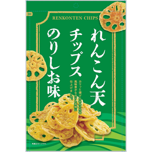 Daiko Nori Renkon Chips Salted Nori Seaweed Lotus Root Snack 50g