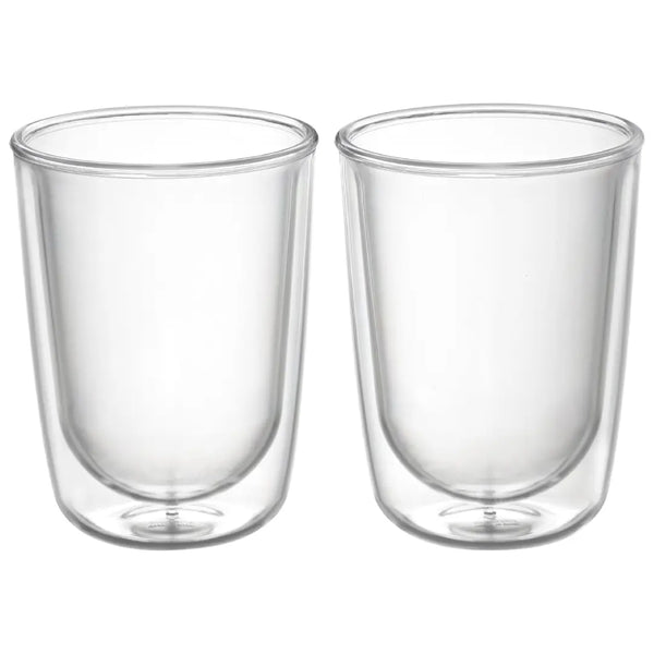 Enzo Shatterproof Double-Wall Glass Floating Design 2-Piece Set 340ml