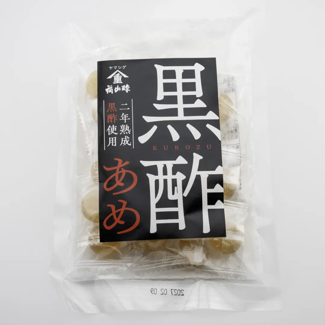 Fukuyamasu Apple Kurozu Black Vinegar Flavor Hard Candy 80g