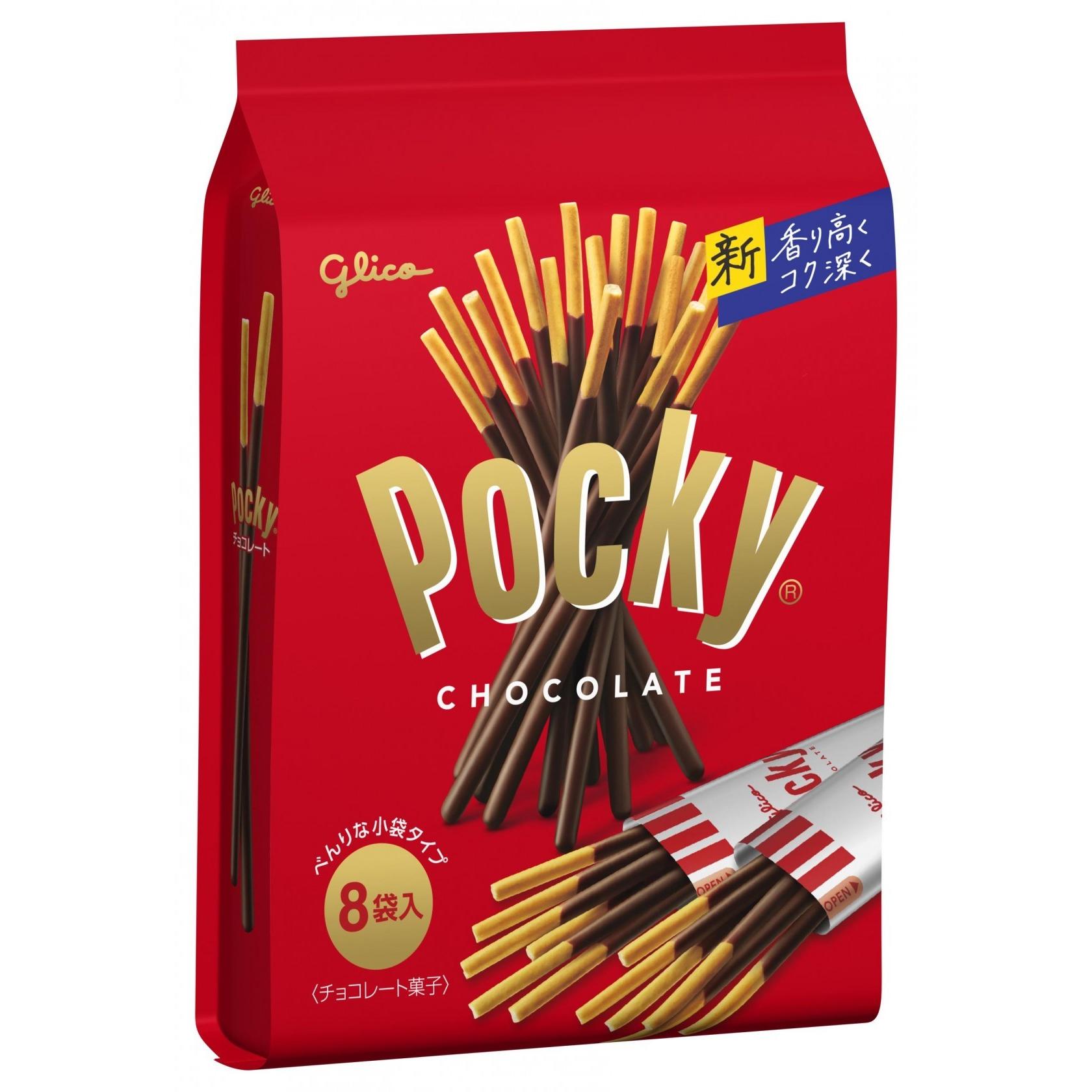 Pocky Chocolate Covered Biscuit Sticks (Pack of 3)