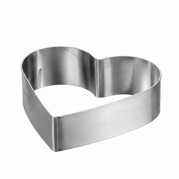 Heart Shaped Pastry Ring Stainless Steel Cake Mousse Mold