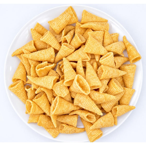 House Foods Tongari Corn Japanese Cone Shaped Chips Lightly Salted 62g