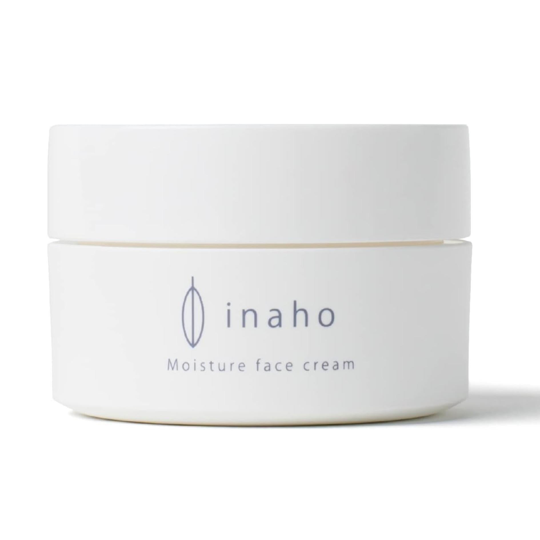 Inaho Rice Bran Moisture Face Cream Smooth Non-Sticky Cream 30g