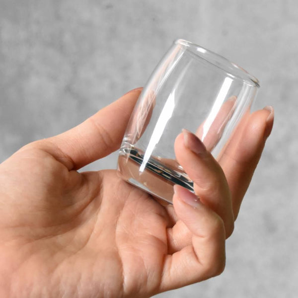 Isuke Shot Glass Sake Cup Lacquered Sakura Cherry Blossom Design