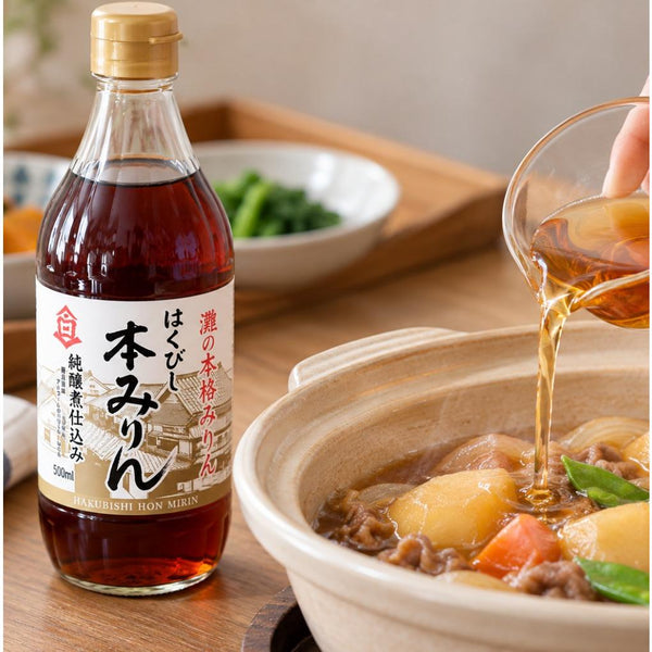 Junmai Hon Mirin Naturally Brewed Sweet Rice Seasoning 500ml