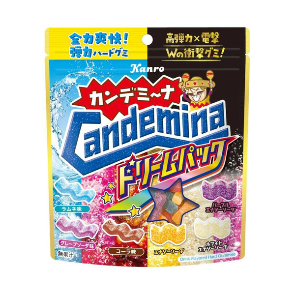 Kanro Candemina Dream Gummies 6 Soda Flavors Gummy Candy 152g