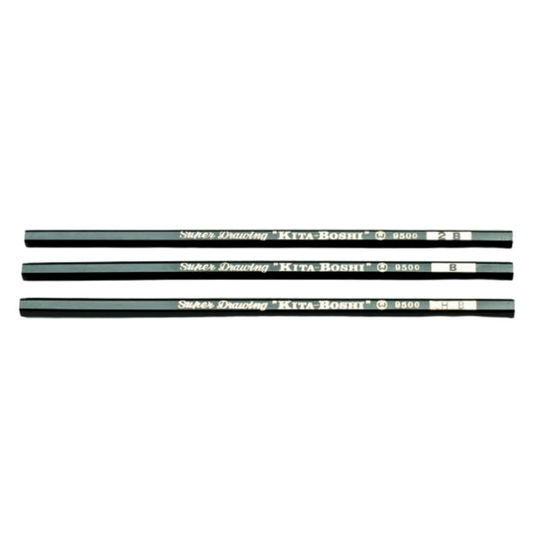 Kitaboshi Tokyo Pencil HB 9500 For Writing & Drawing 12 pieces
