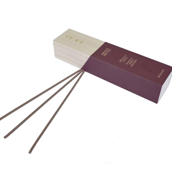 Kousaido All Natural Red Pine Incense in Wooden Box 20 Sticks