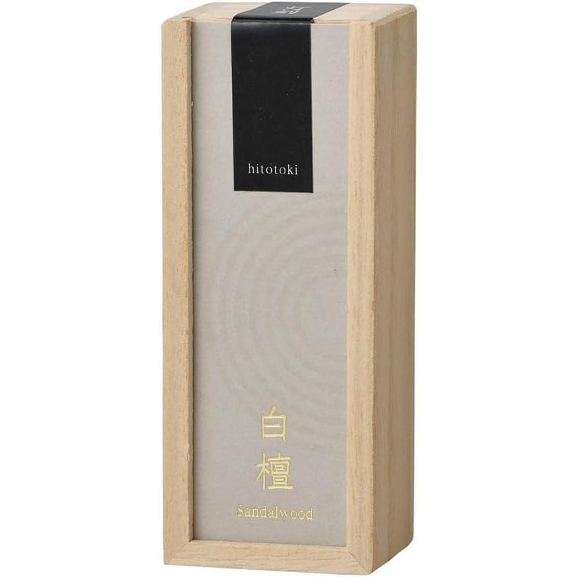 Kousaido Premium Sandalwood Incense in Elegant Wooden Box 15 Sticks
