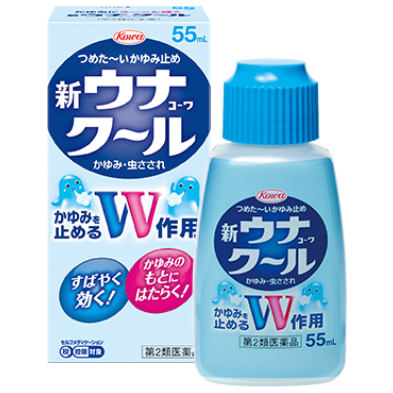 Kowa New Una Cool Anti-itch Lotion Insect Bite and Sting Soother 55ml