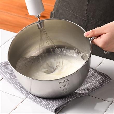Leye Large Capacity Mixing Bowl With Handle & Pouring Spout 3L