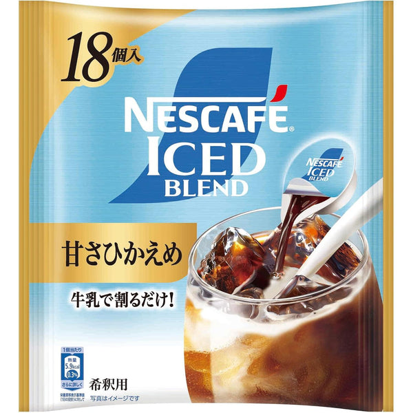 Nescafé Gold Blend Concentré de café légèrement sucré 18 portions