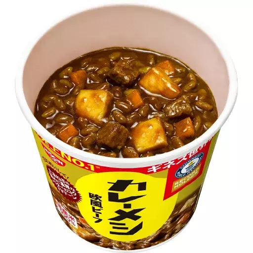 Nissin Curry Meshi Beef Instant Curry Rice Cup 107g