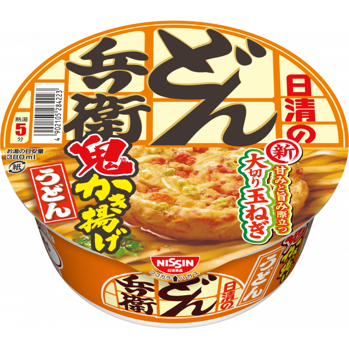 Nissin Donbei Kakiage Tempura Udon Instant Noodles 96g