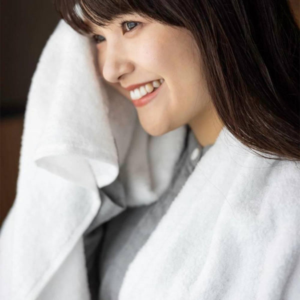 Oboro Large Fluffy Bath Towel Ultra Soft Quick Dry Towel 65x130cm