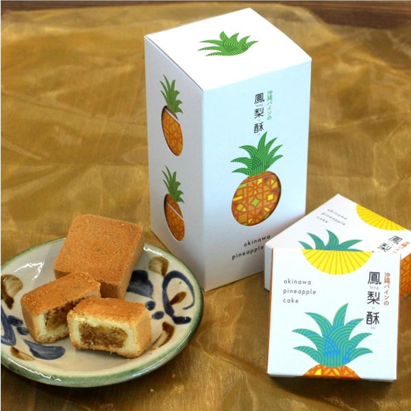 Okinawa Pineapple Cake Pastry Gift Box (4 Pieces)
