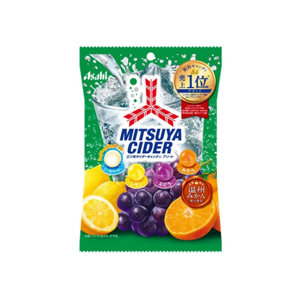 Asahi Mitsuya Cider Assorted Fruits Candy (Pack of 6)