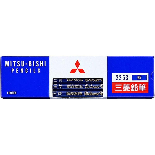 Mitsubishi Colored Pencils Prussian Blue Color 12 Pieces