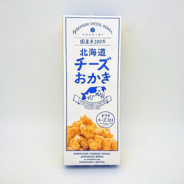 Yoshimi Hokkaido Cheese Okaki Cheesy Rice Crackers 102g