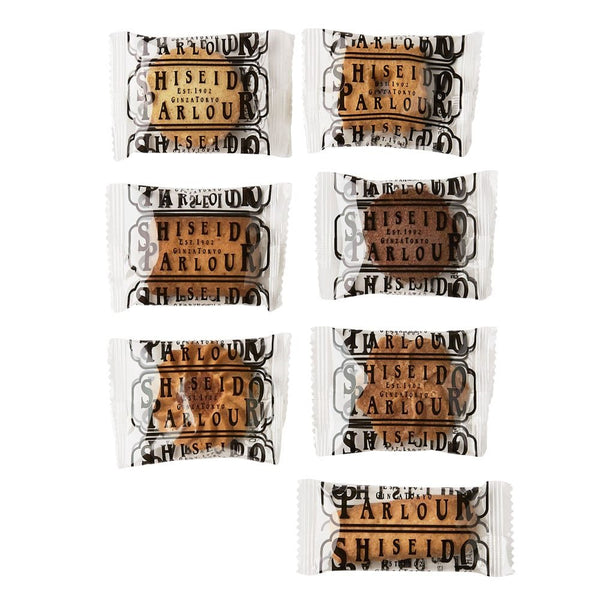Shiseido Parlour Assorted Biscuits In 7 Flavors 30 Pieces