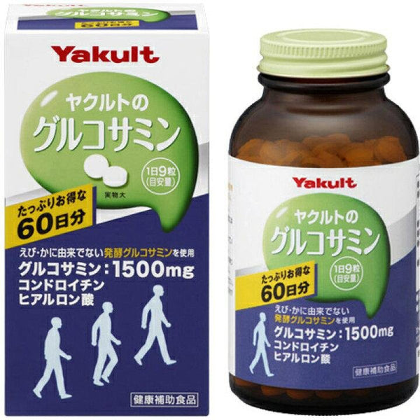 Yakult Health Foods Glucosamine Supplement 540 Tablets