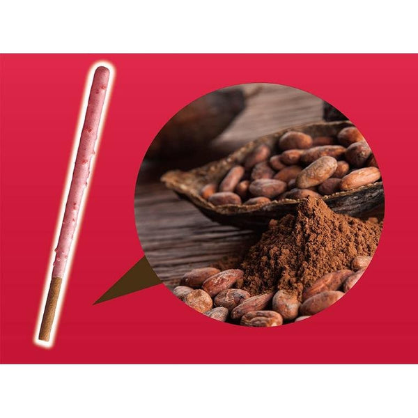 Glico Strawberry Pocky Double Coated Strawberry Cocoa Sticks (Pack of 3)