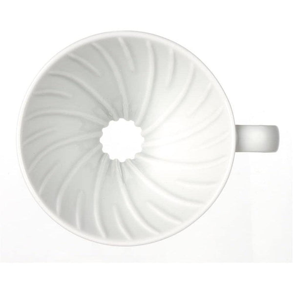 Hario V60 Ceramic Coffee Dripper 1~4 Cups White