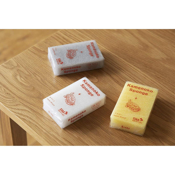 Kamenoko Kitchen Sponge Gray Dish Sponge (Pack of 3)