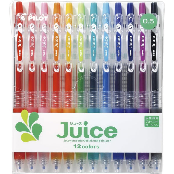 Pilot Juice Gel Ink Ballpoint Pens 0.5mm 12 Color Set