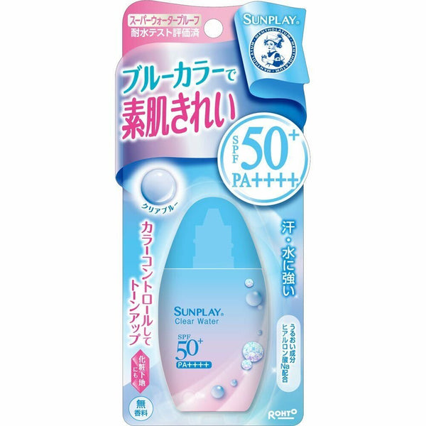 Rohto Mentholatum Sunplay Clear Water Waterproof Sunscreen SPF50+ 30g
