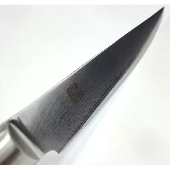 Satake All Metal Steak Knife Damascus Steel Blade 120mm