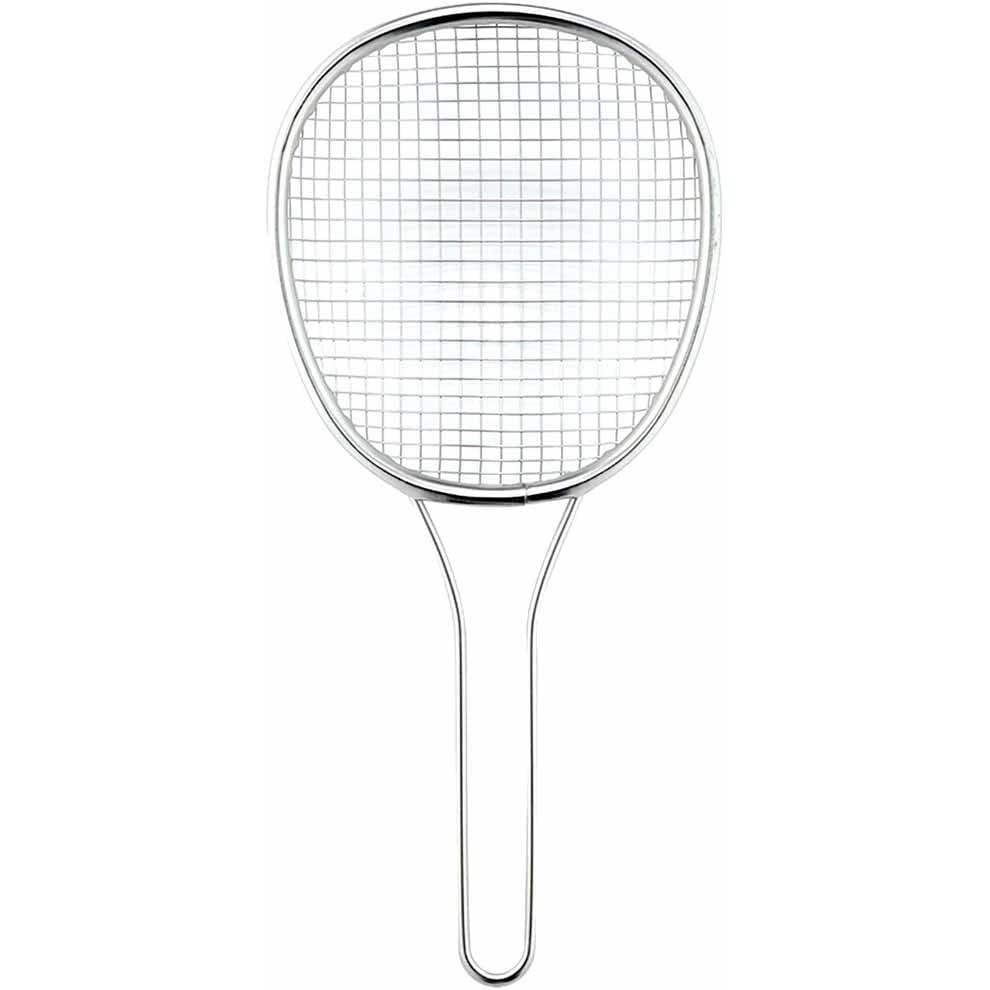 Shimomura Deep Fryer Skimmer Stainless Steel Large Hole Mesh Scoop 30cm