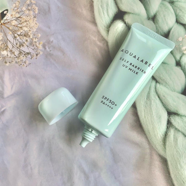 Shiseido Aqualabel Self Barrier UV Milk Sunscreen SPF50+ 45g