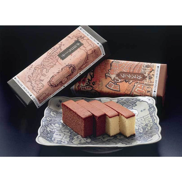 Shooken Nagasaki Chocolate Flavor Castella Sponge Cake 1 Piece