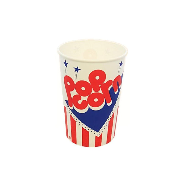 Sunnap Popcorn Buckets Extra Large Retro Popcorn Box (Pack of 50)
