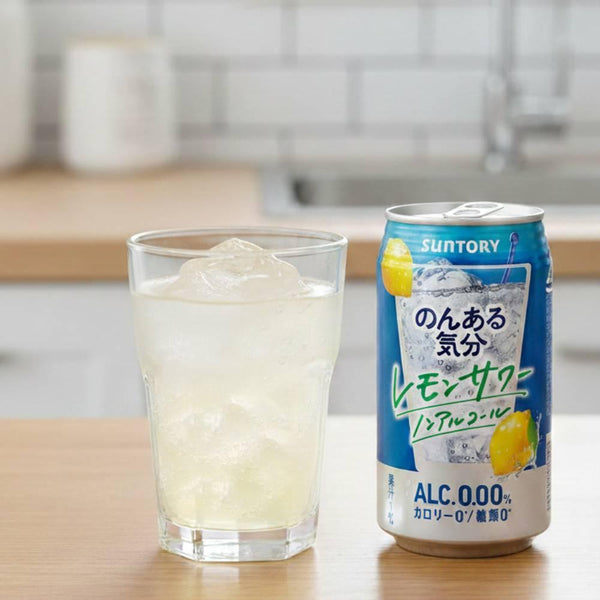 Suntory Non Aru Kibun Non Alcoholic Lemon Sour Mocktail Can 350ml