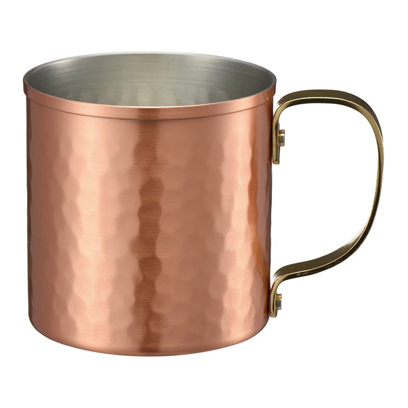 Wahei Freiz Hammered Copper Mug Moscow Mule Cup With Handle 360ml