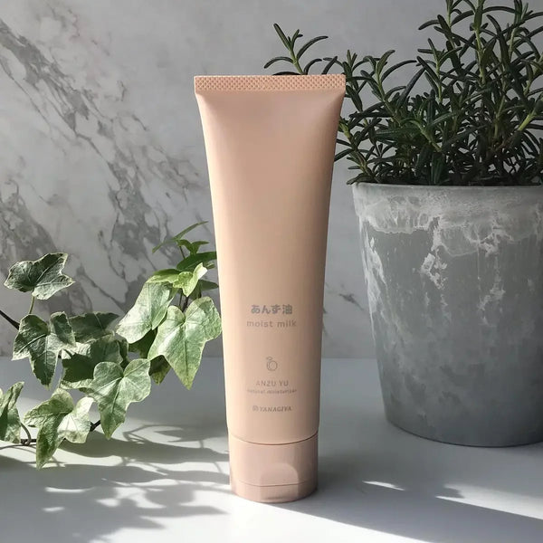 Yanagiya Apricot Oil Moisturizer Hair & Hand Milk Cream 120g