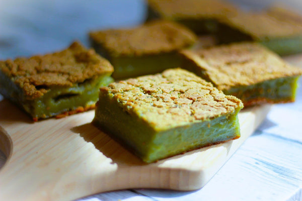 How To Make Matcha Mochi Cake (Matcha Butter Mochi)