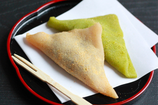 How to Make Nama Yatsuhashi (Kyoto's Famous Triangle Cinammon Mochi Recipe) 