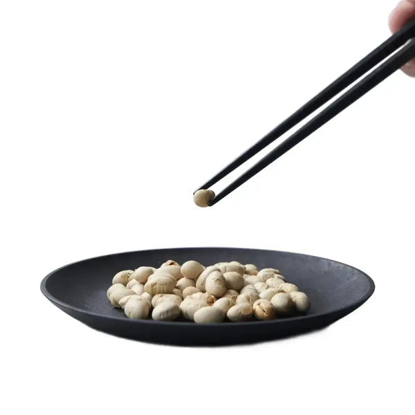365methods Black Non-Slip Wooden Chopsticks Set with Case 18cm
