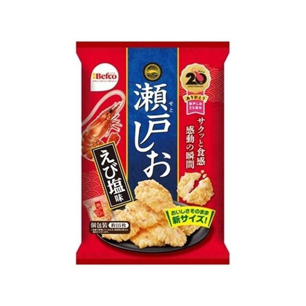 Befco Seto Shio Senbei Rice Crackers Shrimp Flavor 76g