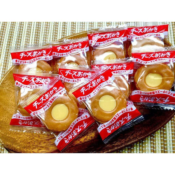 Bourbon Cheese Okaki Cheese Cream Filled Rice Crackers 77g