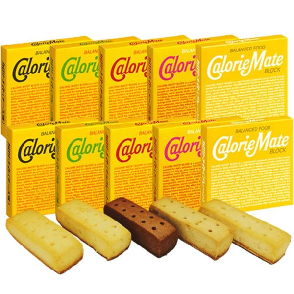 Calorie Mate Block 5 Flavor Assortment (Box of 20 Packets)